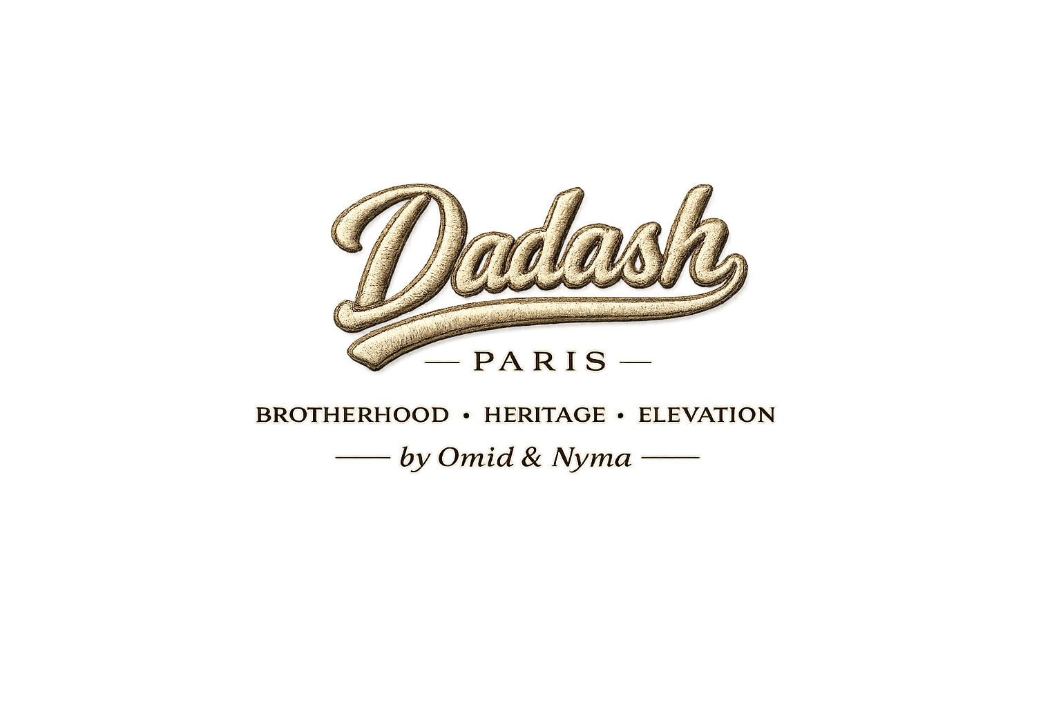 Dadash Paris - Brotherhood, Heritage, Elevation - by Omid & Nyma